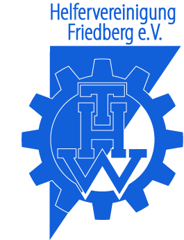 Logo der Helfervereinigung des THW Friedberg e.V.